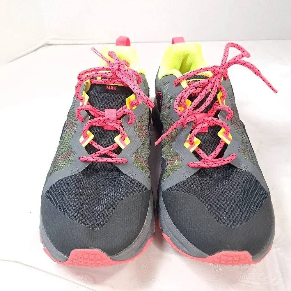 Nike Yellow and Pink Trainers
